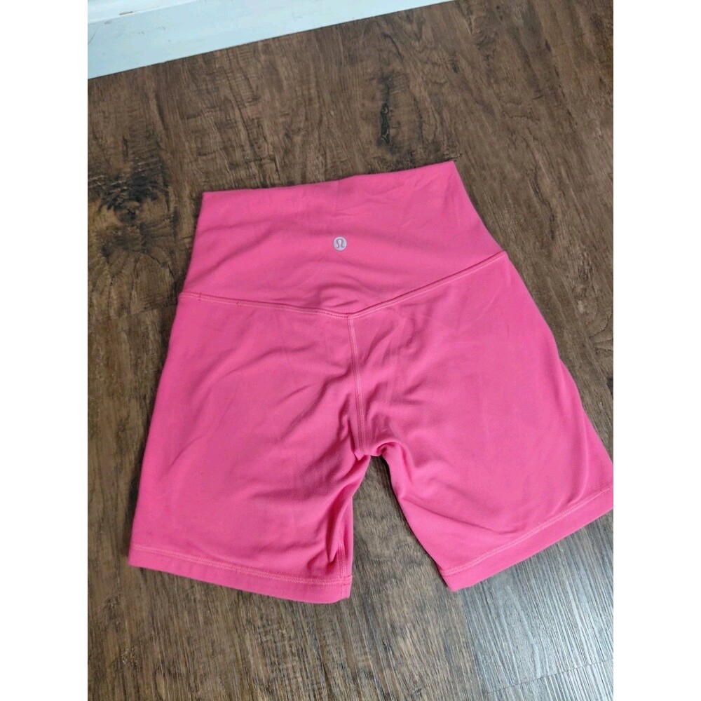 Lululemon Shorts Women’s Size 4 Align Sonic Pink Run Speed Yoga Gym